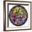 Photoshop designed globe with numerous butterfly photographs-Darrell Gulin-Framed Premium Photographic Print