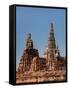 Phra Nakhon Si Ayutthaya Old Siam Tempel-Terry Eggers-Framed Stretched Canvas