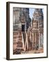 Phra Nakhon Si Ayutthaya Old Siam Tempel-Terry Eggers-Framed Photographic Print