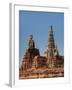 Phra Nakhon Si Ayutthaya Old Siam Tempel-Terry Eggers-Framed Photographic Print
