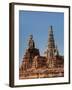 Phra Nakhon Si Ayutthaya Old Siam Tempel-Terry Eggers-Framed Photographic Print