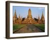 Phra Nakhon Si Ayutthaya, Wat Chai Wattanaram, Thailand-Bruno Morandi-Framed Photographic Print