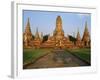 Phra Nakhon Si Ayutthaya, Wat Chai Wattanaram, Thailand-Bruno Morandi-Framed Photographic Print