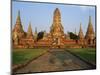 Phra Nakhon Si Ayutthaya, Wat Chai Wattanaram, Thailand-Bruno Morandi-Mounted Photographic Print