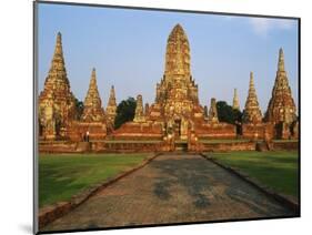 Phra Nakhon Si Ayutthaya, Wat Chai Wattanaram, Thailand-Bruno Morandi-Mounted Photographic Print