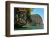 Phranang Bay cliffs, Thailand, Southeast Asia, Asia-null-Framed Photographic Print