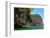 Phranang Bay cliffs, Thailand, Southeast Asia, Asia-null-Framed Photographic Print