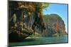 Phranang Bay cliffs, Thailand, Southeast Asia, Asia-null-Mounted Photographic Print