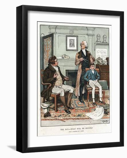 Phrenology, 1820-Frank Dadd-Framed Giclee Print