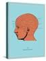 Phrenology Chart-null-Stretched Canvas