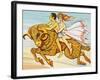 Phrixus and Helle Are Rescued by a Flying Ram with a Golden Fleece-null-Framed Giclee Print