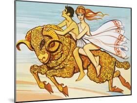 Phrixus and Helle Are Rescued by a Flying Ram with a Golden Fleece-null-Mounted Giclee Print
