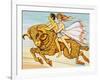 Phrixus and Helle Are Rescued by a Flying Ram with a Golden Fleece-null-Framed Giclee Print