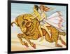 Phrixus and Helle Are Rescued by a Flying Ram with a Golden Fleece-null-Framed Giclee Print