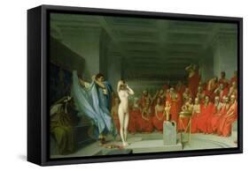 Phryne Before the Jury, 1861-Jean Leon Gerome-Framed Stretched Canvas