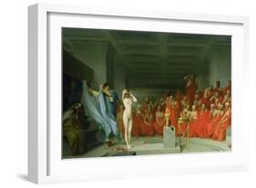 Phryne Before the Jury, 1861-Jean Leon Gerome-Framed Giclee Print