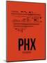 PHX Phoenix Airport Orange-NaxArt-Mounted Art Print