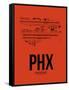 PHX Phoenix Airport Orange-NaxArt-Framed Stretched Canvas