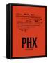 PHX Phoenix Airport Orange-NaxArt-Framed Stretched Canvas