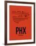 PHX Phoenix Airport Orange-NaxArt-Framed Art Print