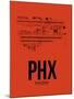 PHX Phoenix Airport Orange-NaxArt-Mounted Art Print