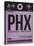 PHX Phoenix Luggage Tag 1-NaxArt-Stretched Canvas