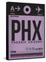 PHX Phoenix Luggage Tag 1-NaxArt-Framed Stretched Canvas