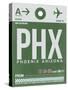 PHX Phoenix Luggage Tag 1-NaxArt-Stretched Canvas