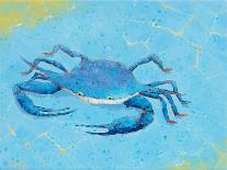 Blue Crab V-Phyllis Adams-Art Print