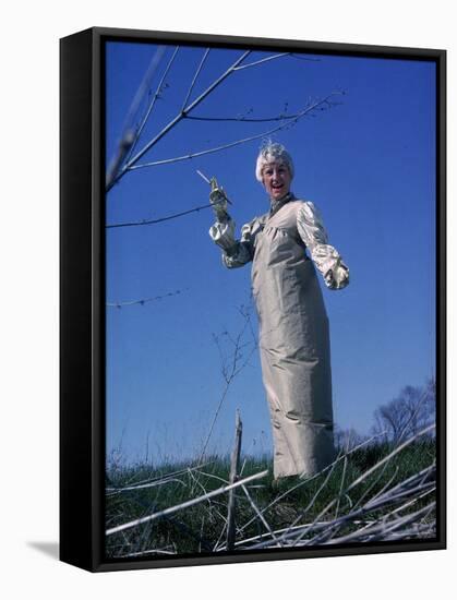 Phyllis Diller-Francis Miller-Framed Stretched Canvas