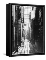 Physic Street, Canton, C.1867-72-John Thomson-Framed Stretched Canvas