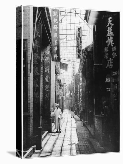 Physic Street, Canton, C.1867-72-John Thomson-Stretched Canvas