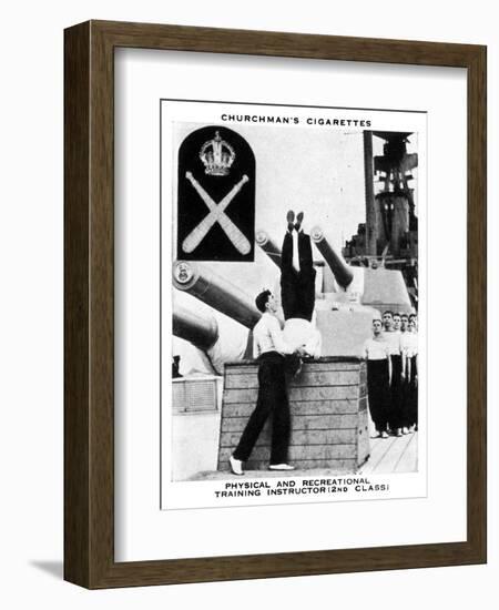 Physical and Recreational Training Instructor, 1937-WA & AC Churchman-Framed Giclee Print