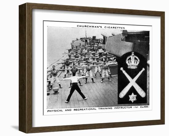 Physical and Recreational Training Instructor, 1937-WA & AC Churchman-Framed Giclee Print