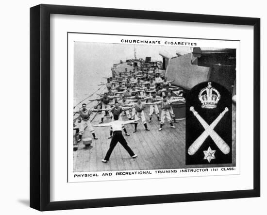 Physical and Recreational Training Instructor, 1937-WA & AC Churchman-Framed Giclee Print