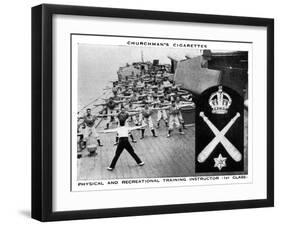 Physical and Recreational Training Instructor, 1937-WA & AC Churchman-Framed Giclee Print