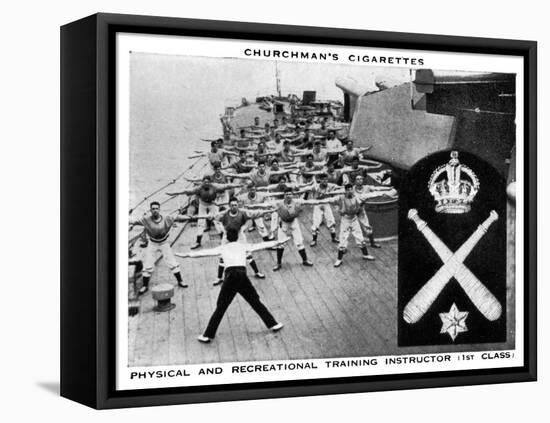 Physical and Recreational Training Instructor, 1937-WA & AC Churchman-Framed Stretched Canvas