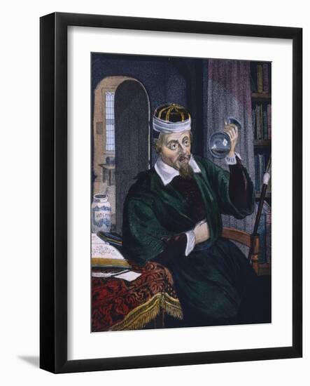 Physician Examining a Specimen of Patient's Urine, C.1600-null-Framed Giclee Print