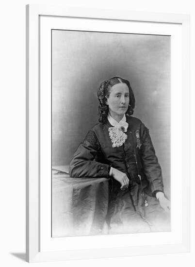 Physician Mary Edwards Walker-Mathew Brady-Framed Photographic Print