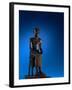 Physician, Statue of Imhotep, Tomb of Qar, Egypt-Kenneth Garrett-Framed Photographic Print