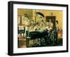 Physicians Operating, 1944-Anna Katrina Zinkeisen-Framed Giclee Print