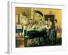 Physicians Operating, 1944-Anna Katrina Zinkeisen-Framed Giclee Print