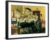 Physicians Operating, 1944-Anna Katrina Zinkeisen-Framed Giclee Print