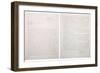 Physicist Albert Einstein's Letter to President Franklin Roosevelt, Aug. 2, 1939-null-Framed Photo