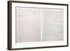 Physicist Albert Einstein's Letter to President Franklin Roosevelt, Aug. 2, 1939-null-Framed Photo