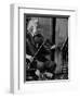 Physicist Dr. Albert Einstein Practicing His Beloved Violin-Hansel Mieth-Framed Photographic Print