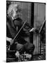 Physicist Dr. Albert Einstein Practicing His Beloved Violin-Hansel Mieth-Mounted Photographic Print