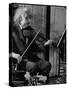 Physicist Dr. Albert Einstein Practicing His Beloved Violin-Hansel Mieth-Stretched Canvas