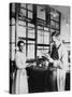Physicist Lise Meitner and Radiochemist Otto Hahn in Berlin-Dahlem, Germany, 1913-null-Stretched Canvas