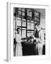 Physicist Lise Meitner and Radiochemist Otto Hahn in Berlin-Dahlem, Germany, 1913-null-Framed Photo